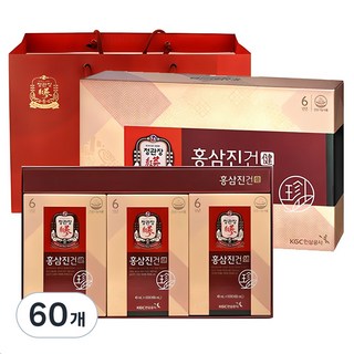 정관장 홍삼진건 파우치, 1.2L, 2세트