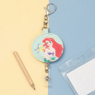 THE LITTLE MERMAID 小美人魚 夏日派對系列 皮質伸縮證件扣 CA857
