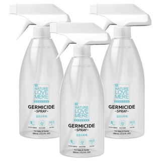 네이쳐러브메레 유아용 뿌리는 소독제, 500ml, 3개