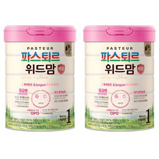 위드맘 엄마의 마음 제왕 분유 1단계, 750g, 2개
