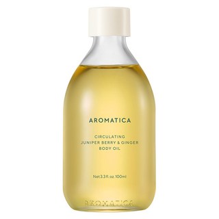 아로마티카 서큘레이팅 바디오일 주니퍼베리 & 진저향, 100ml, 1개