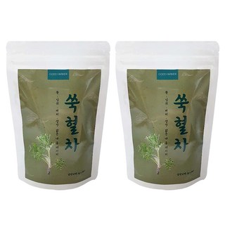 착한농부 쑥 생강 계피 참당귀뿌리 쑥혈차, 40g, 20개입, 2개, 2g