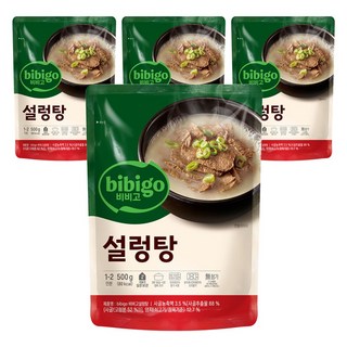 비비고 설렁탕, 500g, 4개