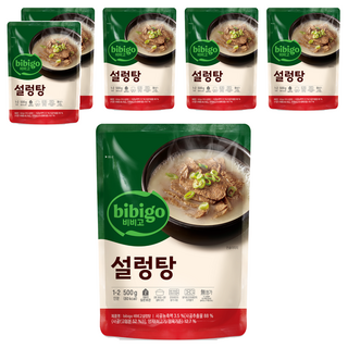 비비고 설렁탕, 500g, 6개