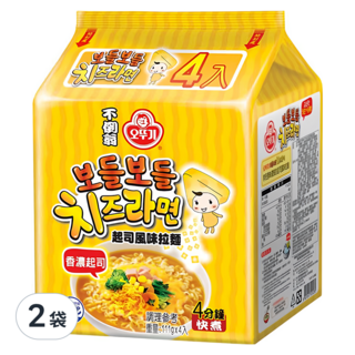 OTTOGI 不倒翁 起司風味拉麵 111g, 8包