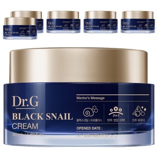 닥터지 블랙 스네일크림, 50ml, 6개