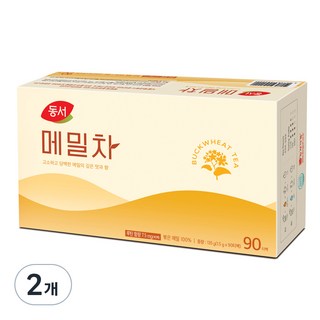 동서 메밀차 티백, 1.5g, 90개입, 2개