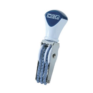 COX 6號日付印,清晰印記,操作簡單,辦公室必備實用文具, 1入