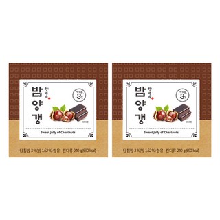양갱애 밤양갱, 40g, 12개