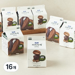 매일유업 커피속에 모카치노 설탕무첨가, 300ml, 16개
