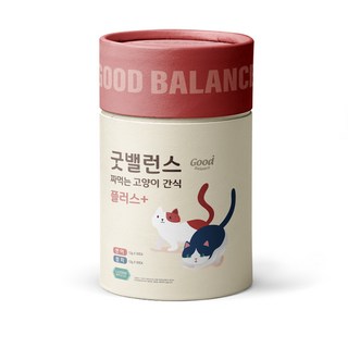 굿밸런스 짜먹는 고양이 간식 플러스 60p, 참치 + 연어, 1개, 360g