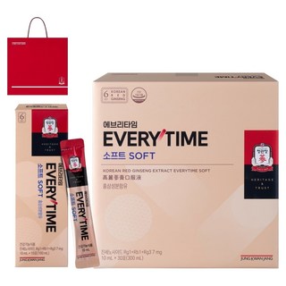 정관장 홍삼정 에브리타임 소프트 + 쇼핑백 세트, 300ml, 1개