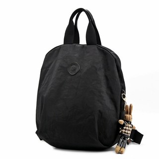 Lulu Bag 女士海龜防水背包 + 組件套裝, 黑色(袋),隨機出貨(組件)