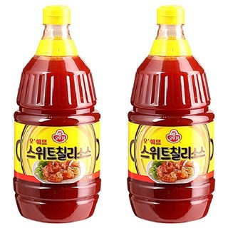오뚜기 스위트 칠리소스, 2.1kg, 2개