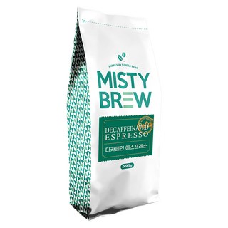 미스티브루 디카페인 에스프레소, 홀빈(분쇄안함), 500g, 1개