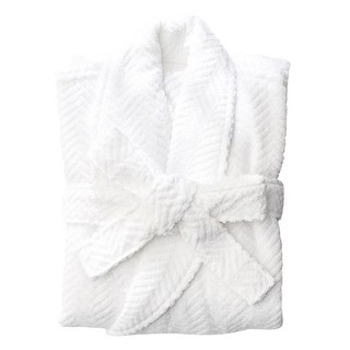 소프트터치 40수 헤링본 호텔 목욕가운, 모던화이트, 1개