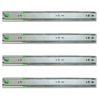 서랍레일 3단 광폭 댐핑레일 250mm, 4개