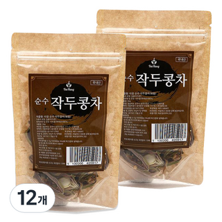 티랑 순수 국내산 작두콩차 볶음, 50g, 1개입, 12개