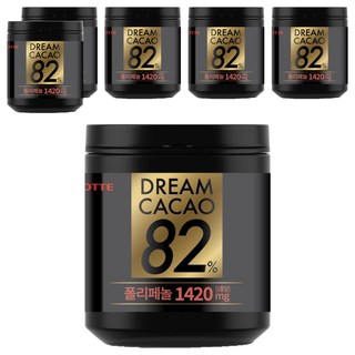 롯데웰푸드 드림카카오 82% 폴리페놀 초콜릿, 86g, 6개