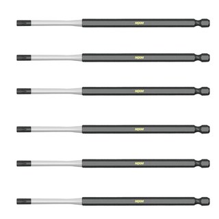 MXM TOOLS 抗衝擊單頭星型起子頭 T25 5件組, 6支