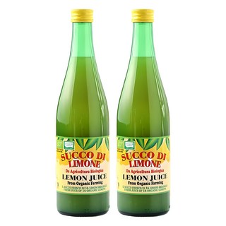 유로푸드 유기농 레몬주스, 500ml, 2개