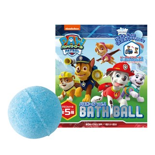 nickelodeon 汪汪隊 沐浴球 附玩具, 內含隨機造型公仔, 60g, 1個