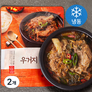 곰곰 우거지 감자탕 (냉동), 2.5kg, 2개