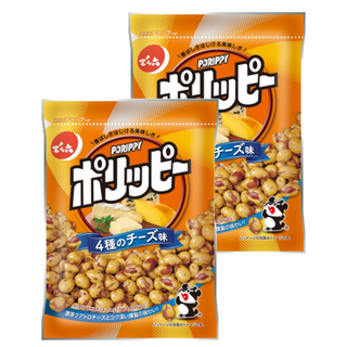 덴로쿠 포리피 4종 치즈 스낵, 90g, 2개