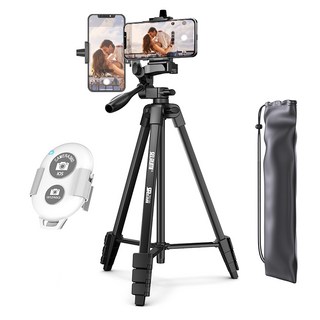 셀루미 136cm 고강성 퍼포먼스 삼각대 + 홀더 + 리모컨 세트, SEL-TRD150A(블랙&화이트), 1개