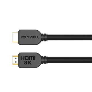 POLYWELL 寶利威爾 HDMI傳輸線 2.1版, 3m, 1條