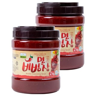 칠갑농산 면비빔장 2kg, 2개 세트 냉면소스