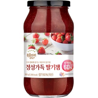 정성 가득한 복음자리 딸기잼 860g 1개 복음자리잼