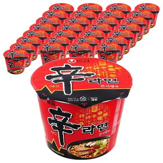 신라면 큰사발면 114g, 30개