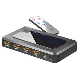 山澤 HDMI 3進1出切換器 4K高畫質 3D影像 支援螢幕切換器, 山澤 HDMI 3進1出切換器4K高畫質3D影像支援螢幕切換器, 1個