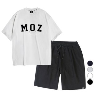 MOZMOZ MOZ寬鬆單褶運動上下套裝