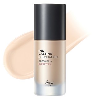 더페이스샵 잉크래스팅 파운데이션 슬림핏 이엑스 30ml, V201 애프리콧베이지, 1개