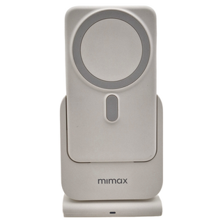 mimax 米覓 三合一無線磁吸充電器, 白色, 1個