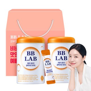 비비랩 저분자콜라겐 글루타치온 화이트 선물세트, 30회분, 60g, 2개