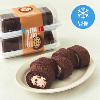 삼립 쫀득 초코크림 롤케익 (냉동), 120g, 2개