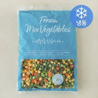 푸디즈 한승 5종 혼합야채 (냉동), 1kg, 1개