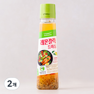 풀무원 레몬 갈릭 드레싱소스, 245g, 2개