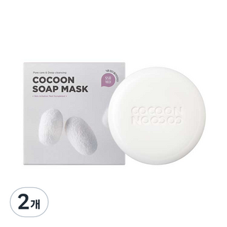 스킨천사 누에고치 모공팩, 100g, 2개