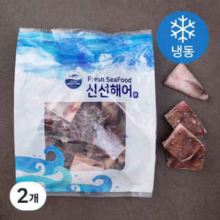신선해어 아귀 탕/찜용 토막당 80~100g (냉동), 3kg, 2개