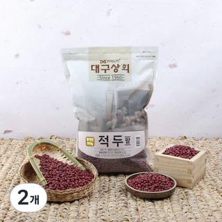 대구상회 중국산 적두(팥), 500g, 2개