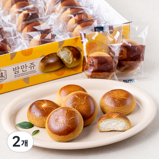 삼립 주종발효 밤만쥬, 27g, 40개입, 2개