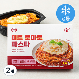 쉐프스토리 미트 토마토 파스타 (냉동), 282g, 2개