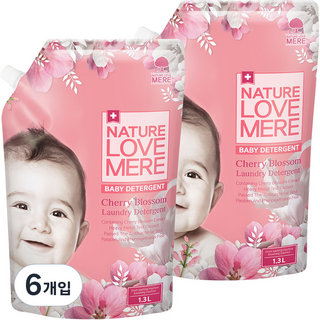 네이쳐러브메레 퓨어 세탁세제 블라썸 리필