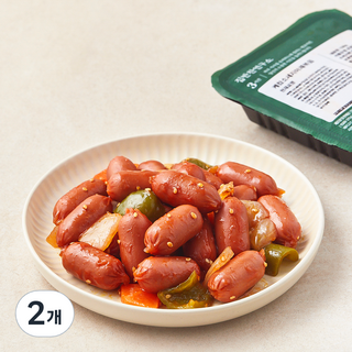 집반찬연구소 케찹 소세지 야채볶음, 150g, 2개