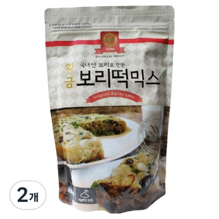 이홈베이킹 보리떡믹스, 600g, 2개