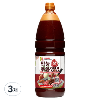 첫맛 만능불볶음양념, 2kg, 3개